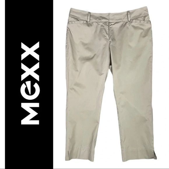 Mexx Capri  Pant Tan Capri Pant Size 8 - Picture 1 of 5